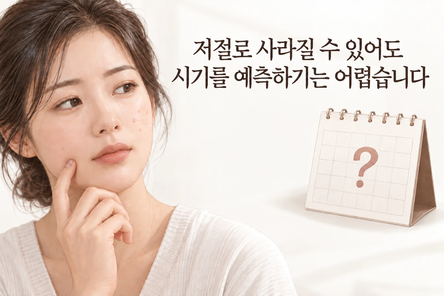 편평사마귀 자연 경과의 개인차와 예측하기 어려운 소실 시기
